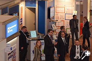 Messe-Impression: Unser Stand auf der MODERNER STAAT - anklicken zum Vergrößern
